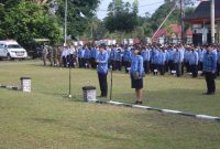 Pemerintah Kabupaten Barito Timur (Bartim) menggelar Apel Kesadaran Nasional, Selasa (17/01/2023) di halaman Kantor Bupati Barito Timur. Foto:Zakirin/1tulah.com