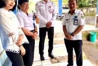 Bupati Barito Timur Ampera AY Mebas melalui Wakil Bupati Barito Timur Habib Said Abdul Saleh, Rabu (18/01/2023) meninjau langsung pelayanan administrasi kependudukan di Dinas Kependudukan dan Pencatatan Sipil Kabupaten Barito Timur (Disdukcapil). Foto:Zakirin/1tulah.com

