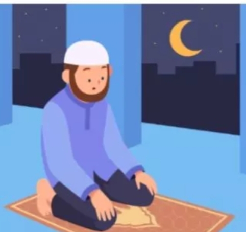 ilustrasi Sholat (freepik)