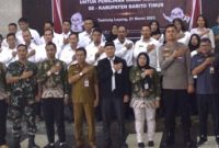 Foto bersama Anggota PPK se-Kabupaten Bartim. Foto: 1tulah.com/zakirin