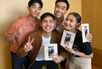 Eric Nam dan Prilly, Jerome Polin dan Vidi Aldiano. (instagram @vidialdiano)