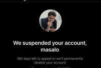 Instagram Marlo ikut hilang. (Foto: twitter @masalohehe)