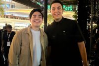 Jerome Polin dan tulus bertemu. (Foto: instagram @jeromepolin)