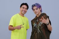 Vidi Aldiano puji Taeyong NCT sangat ramah. (Foto: Instagram @vidialdiano)