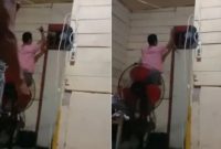 viral maling dikurung dan dilempari ular. Sumber foto : suara.com