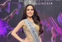Pemegang gelar Miss Universe Indonesia 2023, Fabienne Nicole. Sumber foto : suara.com