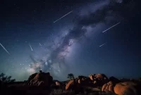 Fenomena hujan meteor. (Foto: freepik)