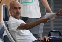 Pelatih Manchester City, Pep Guardiola. Sumber foto : suara.com