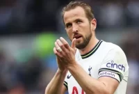 Striker Tottenham Hotspur, Harry Kane. Sumber foto : suara.com