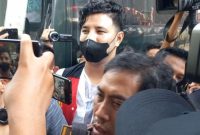 Ammar Zoni di Pengadilan Negeri Jakarta Selatan. Sumber foto : suara.com