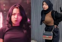 Potret Oklin Fia sebelum berhijab beredar. (Foto: instagram @lambe__danu)