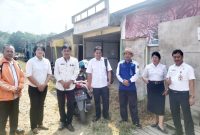 Kadis Kominfo (paling kanan) saat di lokasi stand Expo Bartim tahun 2023. Foto: 1tulah.com/zakirin