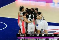 Timnas basket Indonesia menangi FIBA Women’s Asia Cup 2023. (foto: tangkap layar)