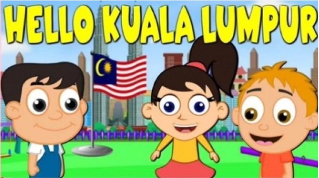 Chanel youtube lagu Malaysia yang jiplak lagu halo-halo Bandung viral. [tangkapanlayar]