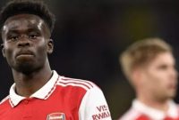 Winger Arsenal, Bukayo Saka. [OLI SCARFF / AFP]