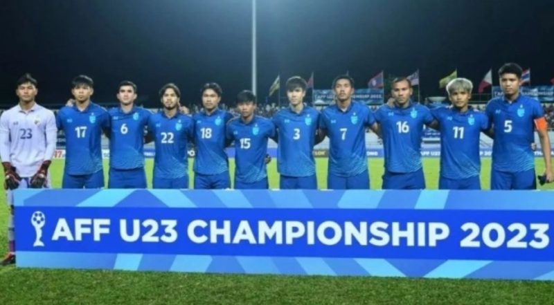 Para pemain Timnas Thailand U-23. (Instagram.com/fathailandofficial)