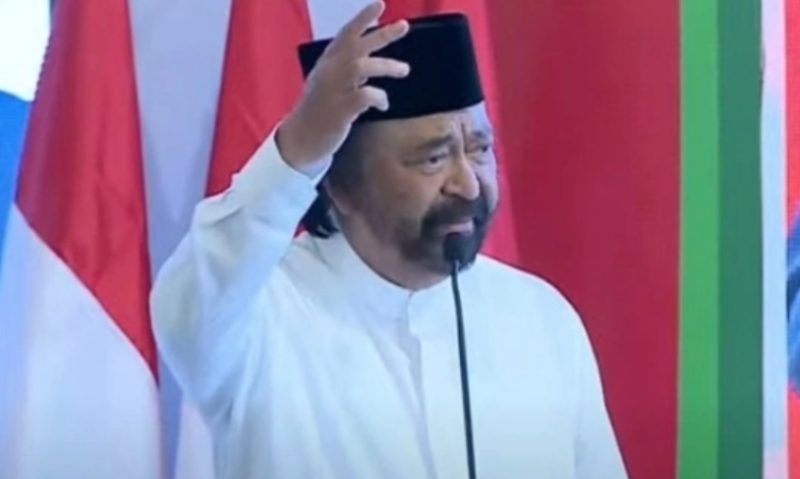 Ketum NasDem Surya Paloh. [Tangkapan layar akun YouTube NasDem TV]