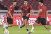 Bek naturalisasi Timnas Indonesia, Shayne Pattynama tak sabar membantu skuad Garuda mengalahkan Brunei Darussalam. ANTARA FOTO/Galih Pradipta/YU