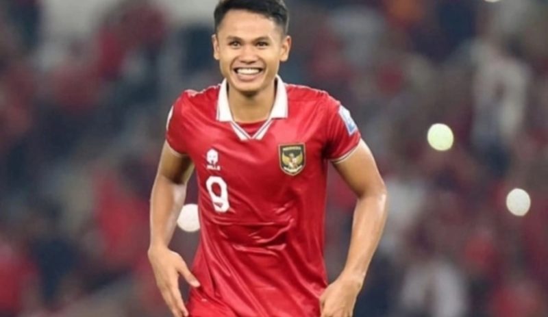 Striker Timnas Indonesia, Dimas Drajad tampil di Kualifikasi Piala Dunia 2026 zona Asia. [IG Timnas Indonesia]