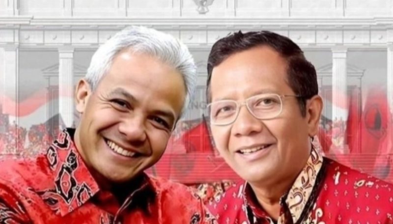 Poster Ganjar - Mahfud alias Gama mulai beredar di media sosial pada Selasa malam (17/10/2023). [Twitter]