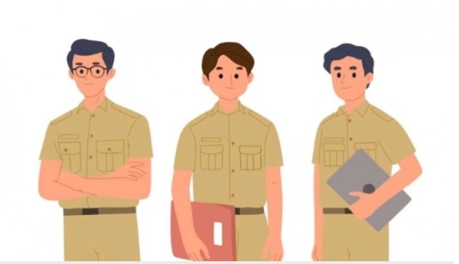 Ilustrasi aparatur sipil negara (Freepik/syarifahbrit)