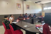 Rapat pembahasan Peraturan Bupati (Perbup) Bartim tentang Sistem Pemerintahan Berbasis Elektorink (SPBE). Foto : 1tulah.com/zakirin