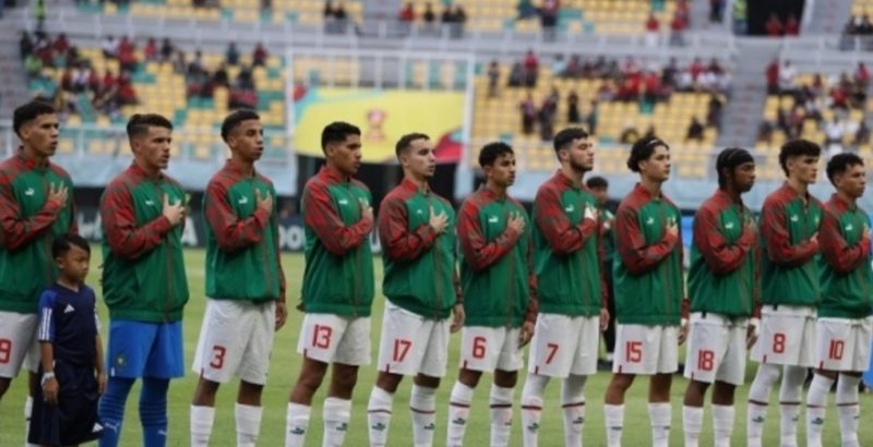 Para pemain Timnas Maroko U-17. [Doc. LOC WCU17/BRY]