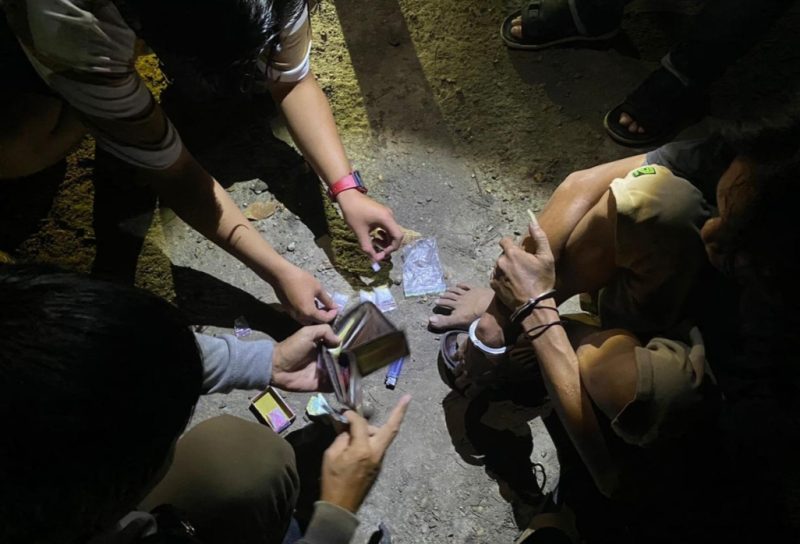 Pengedar sabu Lintas Kabupaten Diringkus Satresnarkoba Polres Barut. (Foto : Dok.Polres)