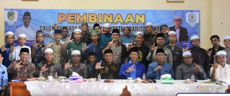 Pj. Bupati Barito Utara, Drs. Muhlis yang juga selaku Ketua Umum Lembaga Pengembangan Tilawatil Qur’an (LPTQ) Barito Utara menghadiri acara pembinaan calon kalifah MTQ Barito Utara, Minggu (5/11/2023). Foto:Delia/1tulah.com