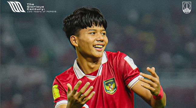 Arkhan Kaka selamatkan skuad garuda. (foto: Instagram @arkhan8kaka)