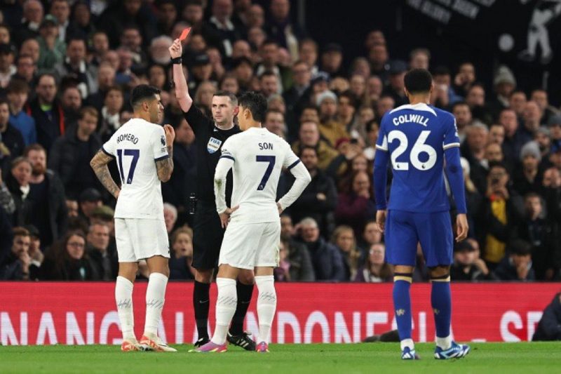 Chelsea Sukses Curi Poin Dikandang Spurs. (foto: X)