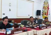 RDPU di kantor DPRD Bartim terkait Penyelesaian Tapal Batas Desa Tangkan dan Desa Bentot. Foto : 1tulah.com/zakirin