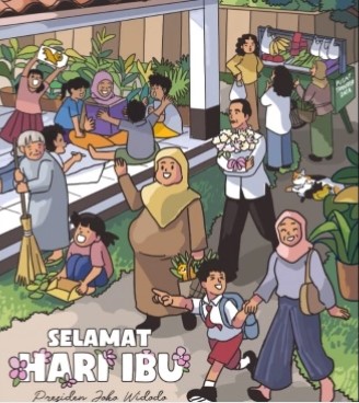 Unggahan Jokowi soal Hari Ibu. (Dok.X/Jokowi)