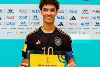 Kapten Jerman U-17 Noah Darvich sukses bawa timnya juara Piala Dunia U-17 2023. Sumber foto : Instagram @noahdarvich