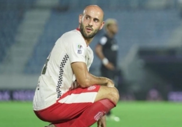 Gelandang Bali United, Mohammed Rashid tampil pada laga Piala AFC kontra Terengganu di Stadion Sultan Mizan Zainal Abidin, Malaysia, Rabu (13/12) malam. [dok. Bali United]