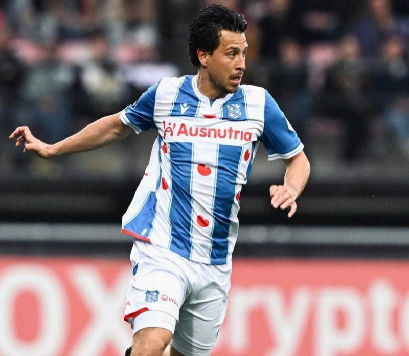 Gelandang SC Heerenveen, Thom Haye. Sumber foto : Instagram @thomhaye