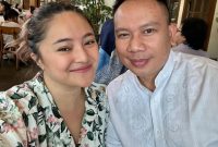 Marshanda memberikan klarifikasi soal foto selfie bareng Vicky Prasetyo yang membuat heboh jagat maya. Sumber foto : Instagram @marshanda99