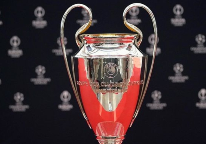 Logo Liga Europa. [Fabrice COFFRINI / AFP]