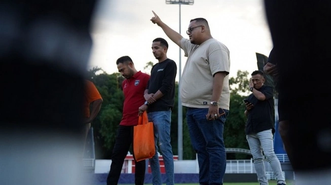 Nabil Husien, Presiden Borneo FC Samarinda (sumber: suara.com)