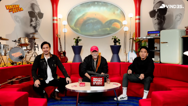 Iwan Fals saat jadi bintang tamu di Vindes (sumber: tangkap layar YouTube Vindes)