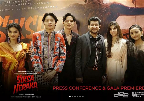 Gala Premier Film Siksa Neraka (sumber: instagram @siksanerakamovie)