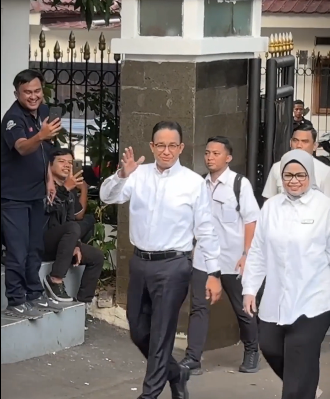 Capres nomor urut 1, Anies Baswedan (sumber: instagram @voiceofmuhaimin)