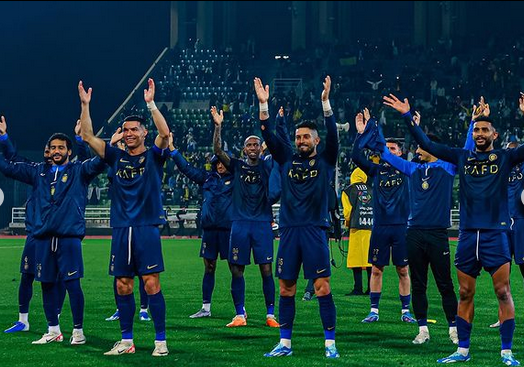 Al Nassr pesta gol akhir tahun 2023 (sumber: instagram @alnassr)