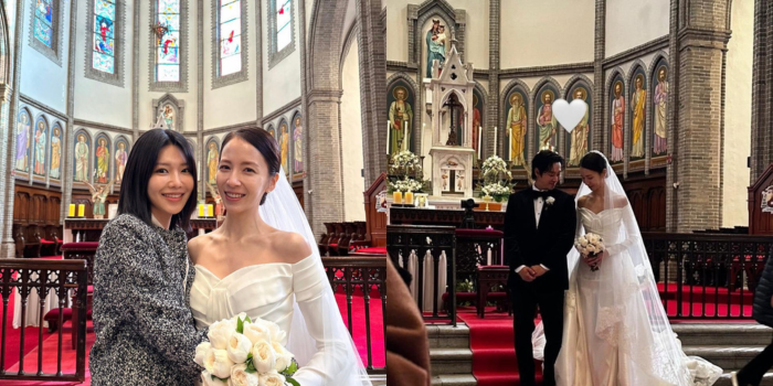 Kim Dong Wook menikahi Stella Kim. (foto: X @kpopbuzzdaily)