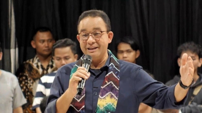 Anies Baswedan saat berkunjung ke Banjarmasin. sumber foto : suara.com