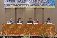 DPRD Kabupaten Kapuas Bersama Unsur Pimpinan Dewan Mengikuti Bimbingan Teknis Atau Bimtek, di Jakarta