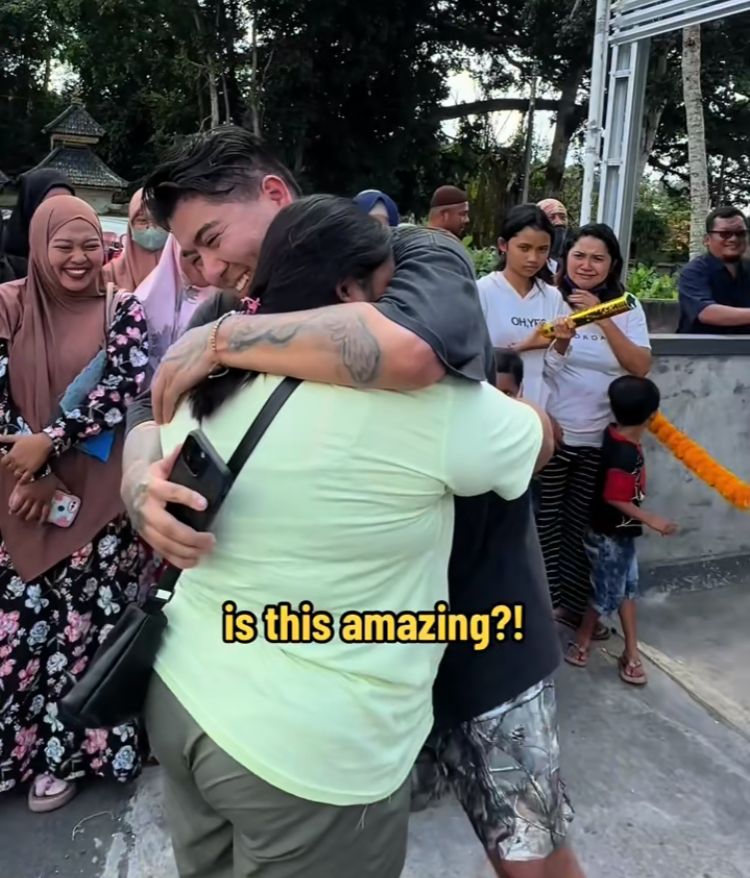Isaiah Garza, bule yang hadiahkan rumah dan uang tunai penjual donat (sumber: tangkap layar TikTok @Isaiahgarza)