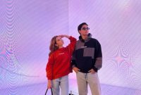 Sandrinna Michelle dan Junior Robert (sumber: instagram @sandrinna_11)