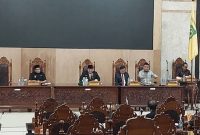 DPRD Kappuas saat gelar Rapat Paripurna ke-13 masa persidangan I, bertempat di ruang rapat paripurna DPRD Kapuas pada Kamis(30/11/2023).