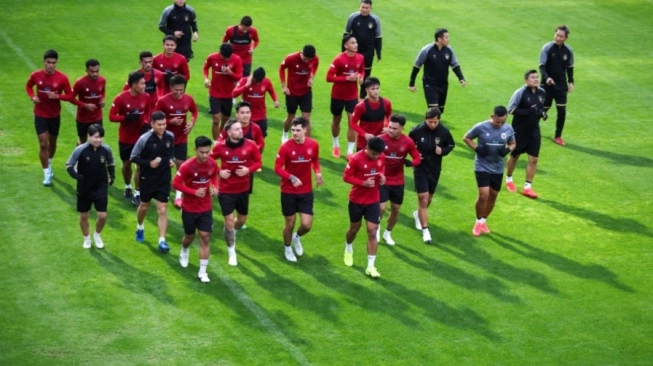 Timnas Indonesia jalani TC di Turki (sumber: suara.com)